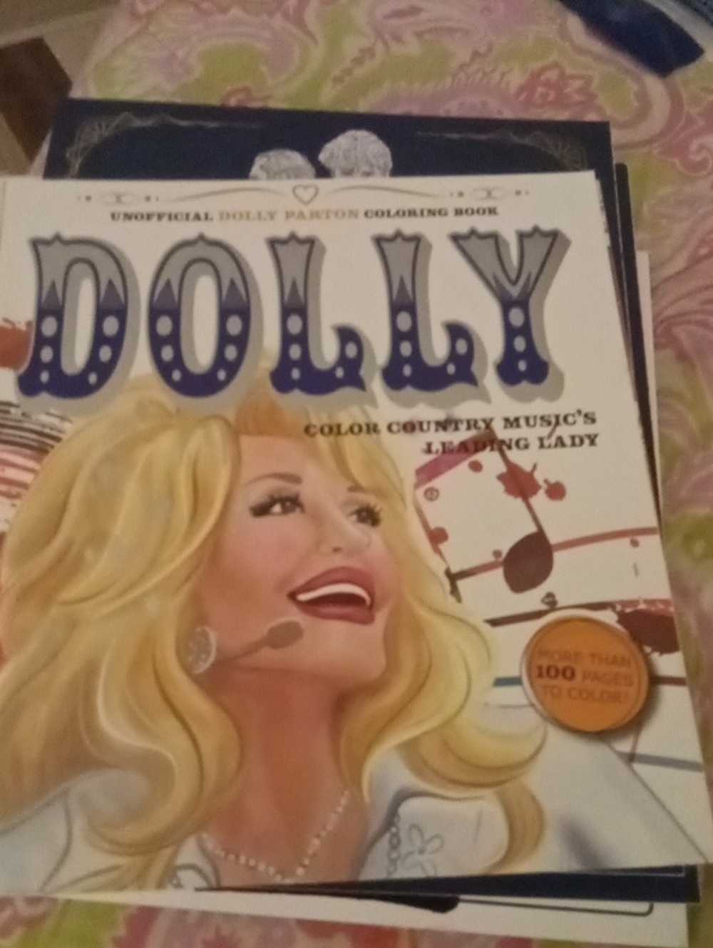 Dolly Coloring Book - Blonde Illustration - Unbranded
